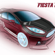 Illustration for article titled Hot Wheels designer gives the superhero treatment to the Ford Fiesta
